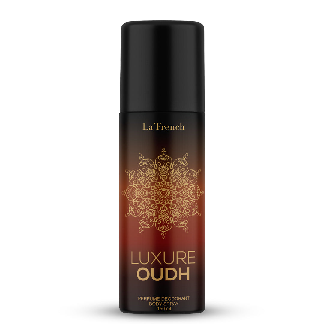 Luxure Oudh Unisex Deodorant - 150ml (Pack of 3)
