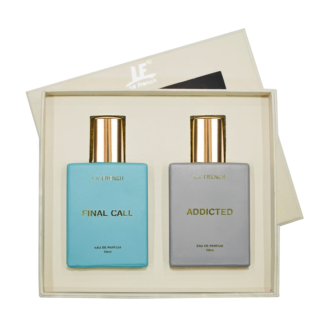 Final Call & Addicted Unisex Luxury Perfume Gift Set 50ml X 2 Pcs