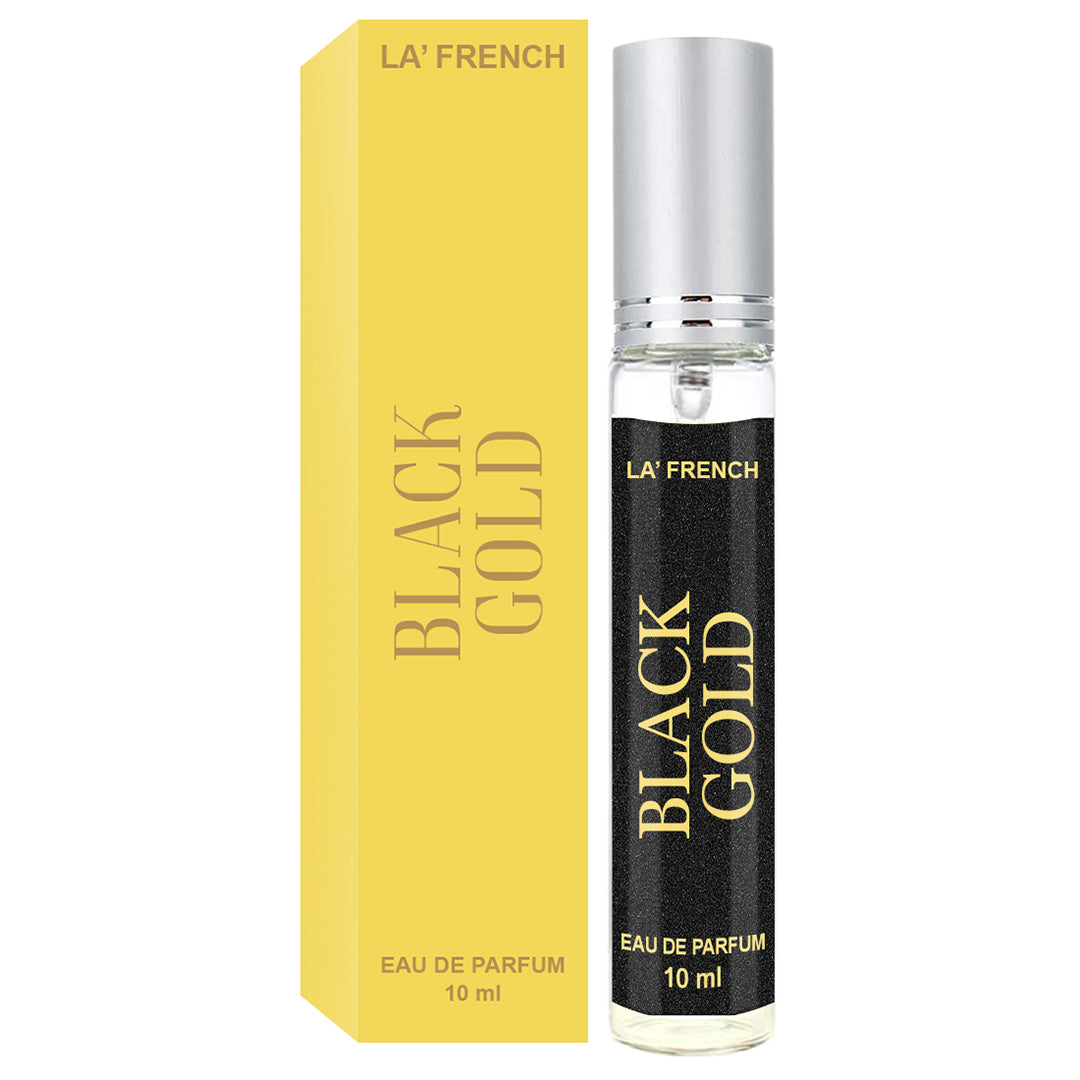 Black Gold Perfume For Men 10 ml | Eau De Parfum | Luxurious Scent| (Pack Of 1)