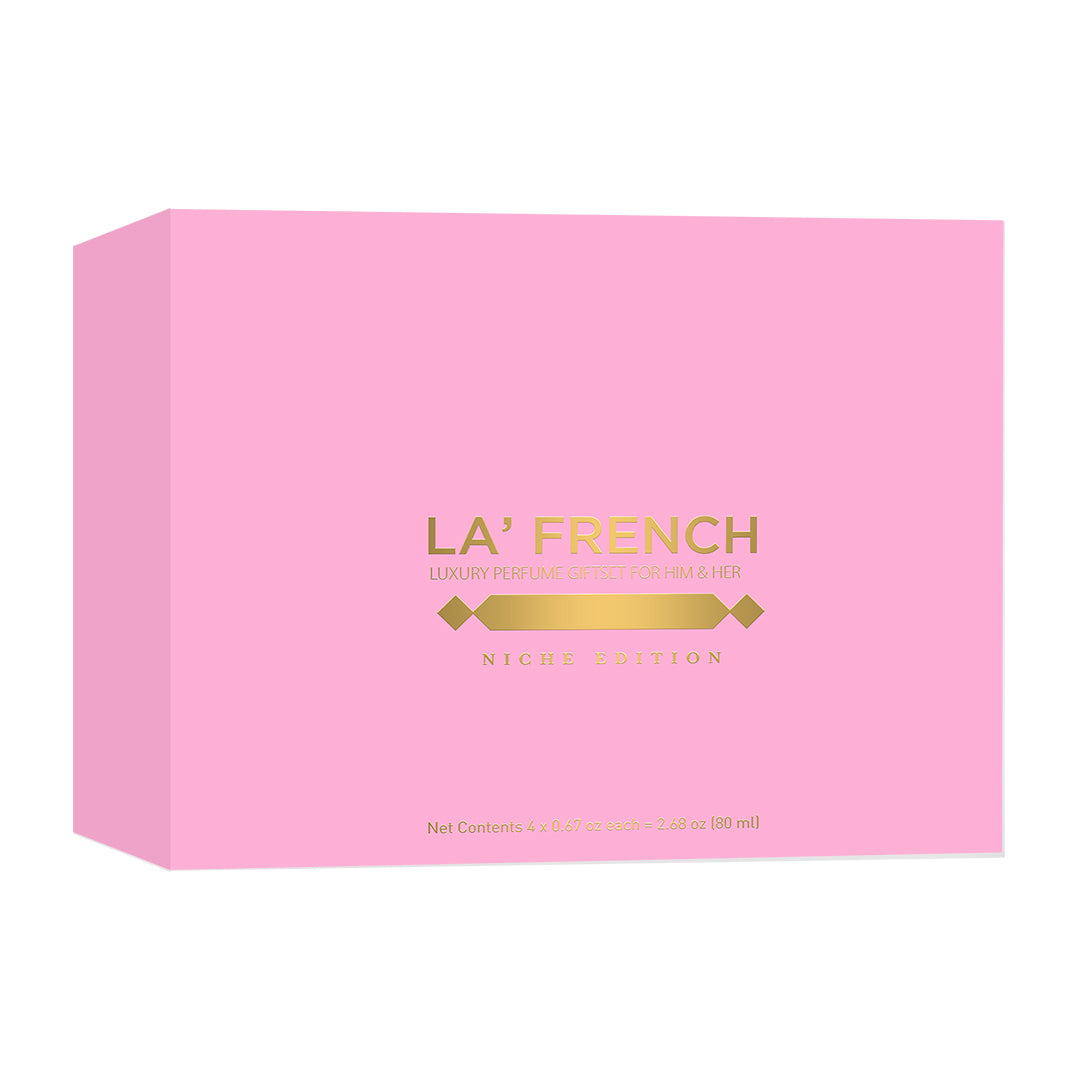 Niche Edition Unisex Luxury Perfume Gift Set 4x20ml - Euphoria | Mood Swing | Happiness | Invoke
