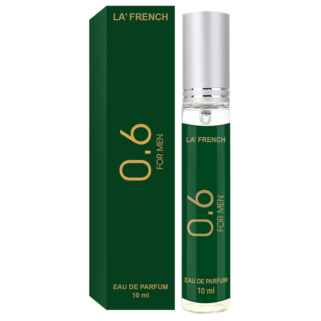 0.6 Perfume for men 10ml | Long Lasting Floral Fragrance (Pack of 1)