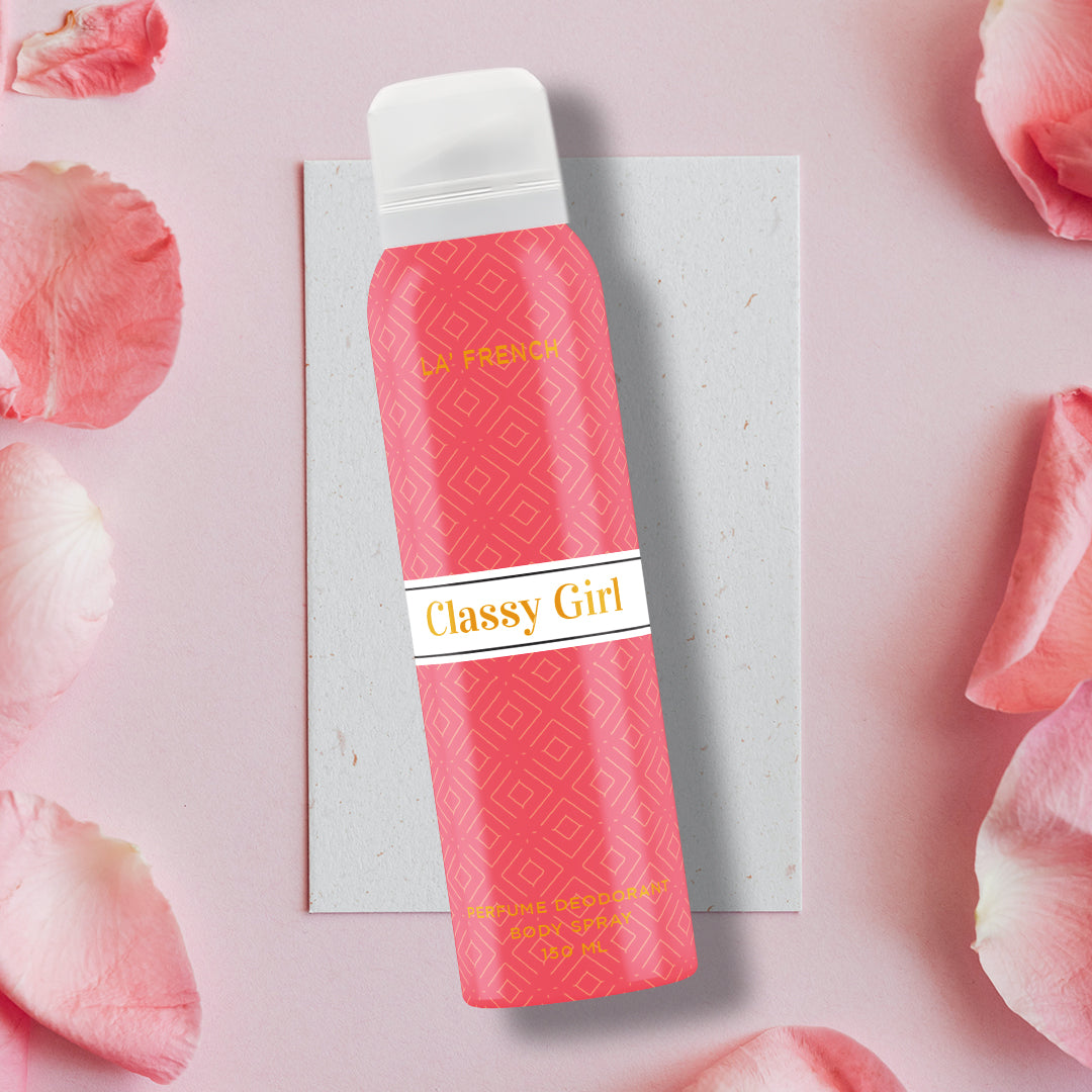 Classy Deodorant Body Spray for women, 150ml