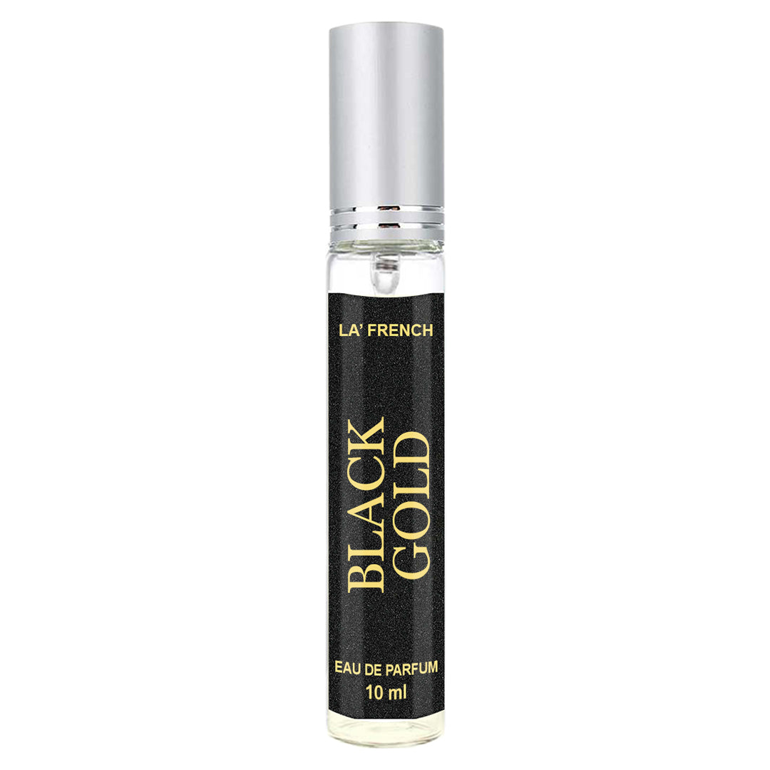 Black Gold Perfume For Men 10 ml | Eau De Parfum | Luxurious Scent| (Pack Of 1)