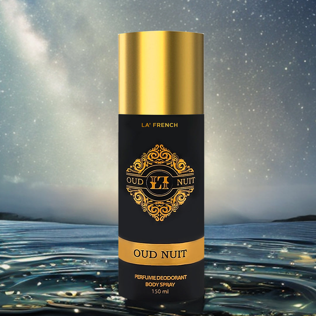 Oud Nuit + Oud Woody Combo Deodorant Perfume - 150 ml (Pack of 2)