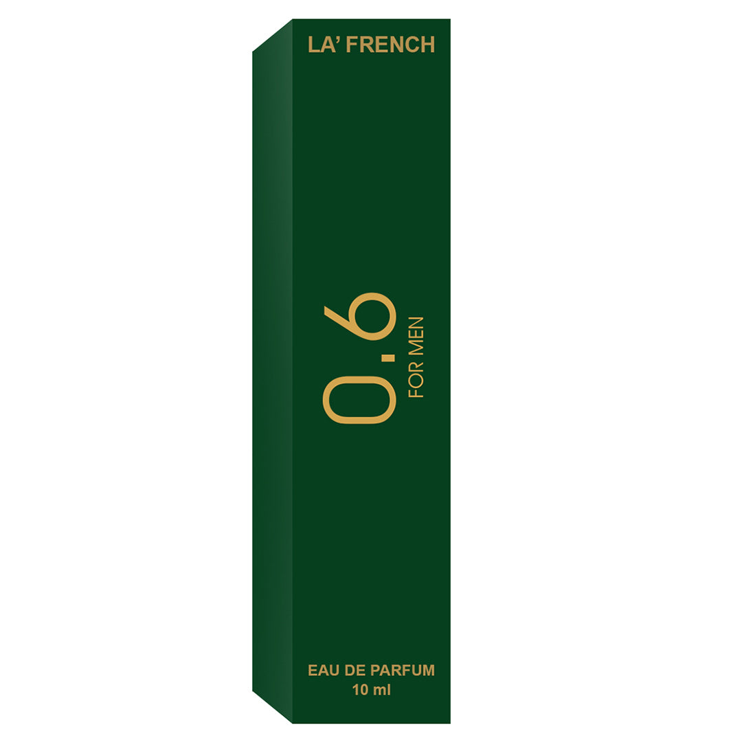 0.6 Perfume for men 10ml | Long Lasting Floral Fragrance (Pack of 1)