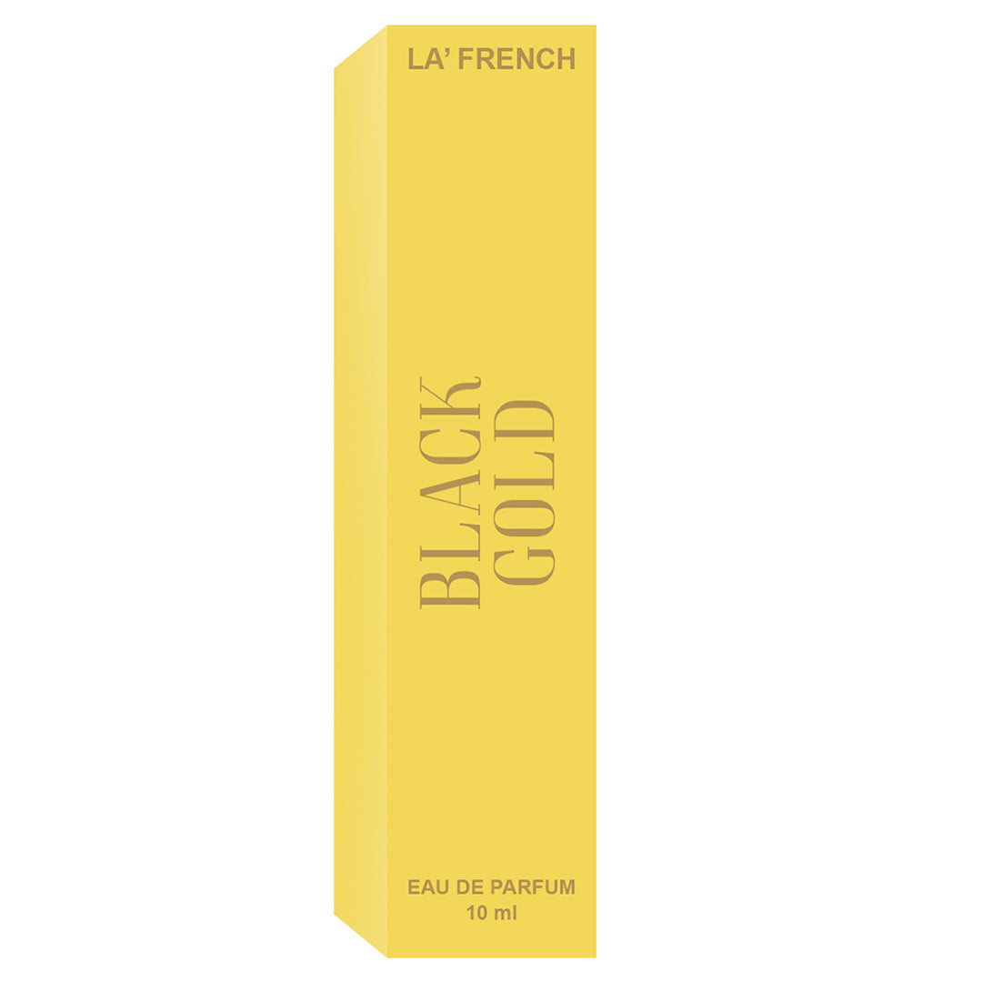 Black Gold Perfume For Men 10 ml | Eau De Parfum | Luxurious Scent| (Pack Of 1)