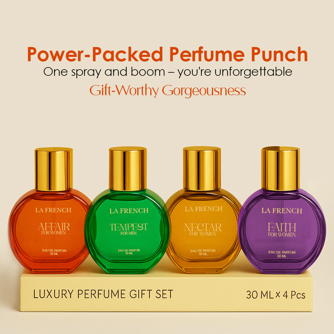 Luxury Unisex Perfume Gift Set 4x30ml - Affair | Faith | Tempest | Nectar