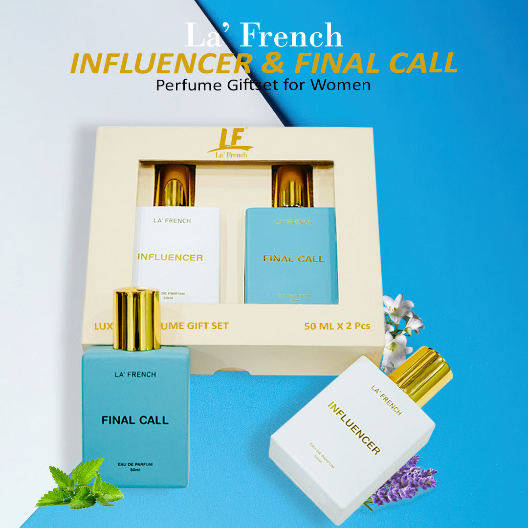 Influencer & Final Call Women Perfume Gift Set 50ml X 2 Pcs