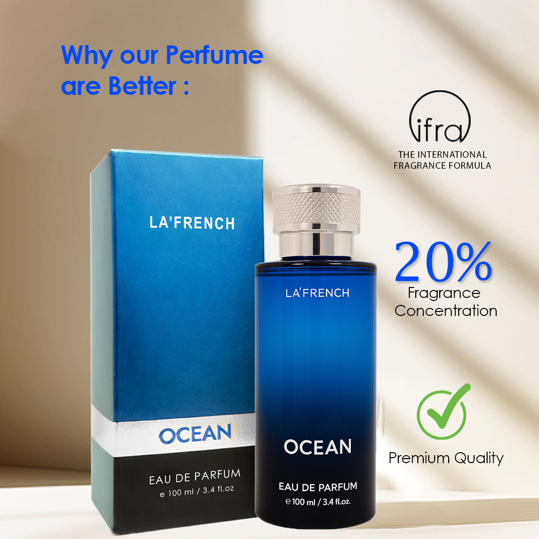Ocean Eau De Parfum for Men and Women - 100ml