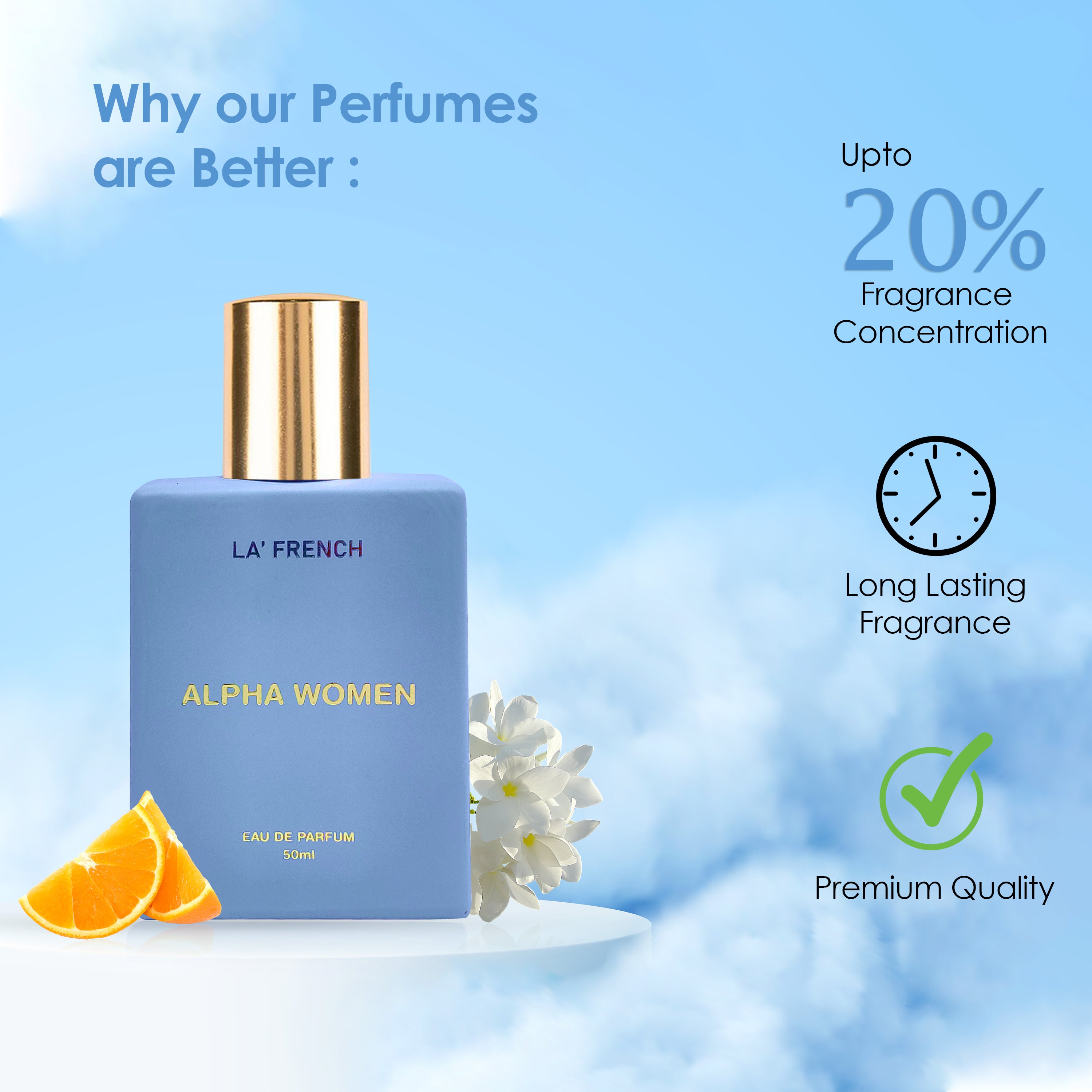 Alpha Women Perfume for Women 50 ml