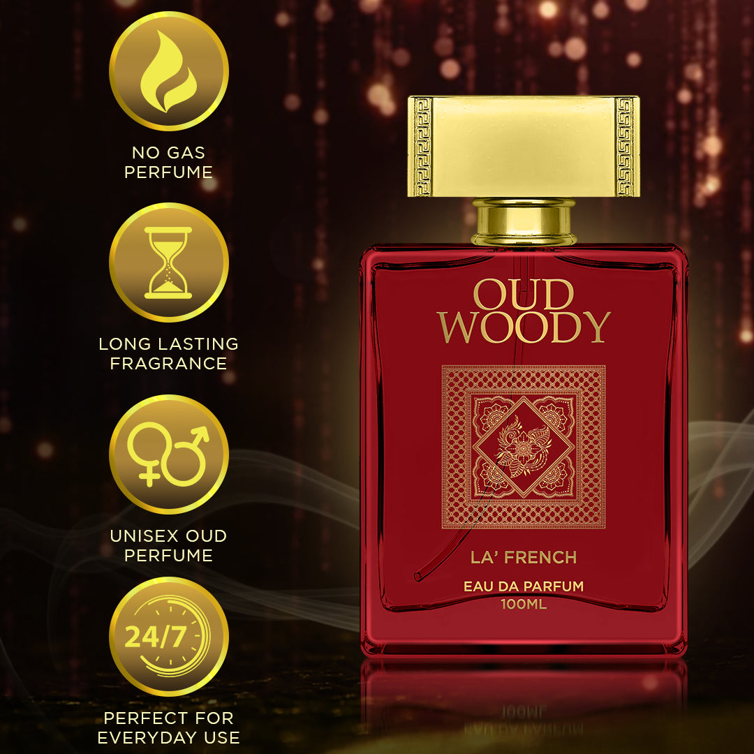 LF Oud Woody Perfume For Men Blended - 100ml