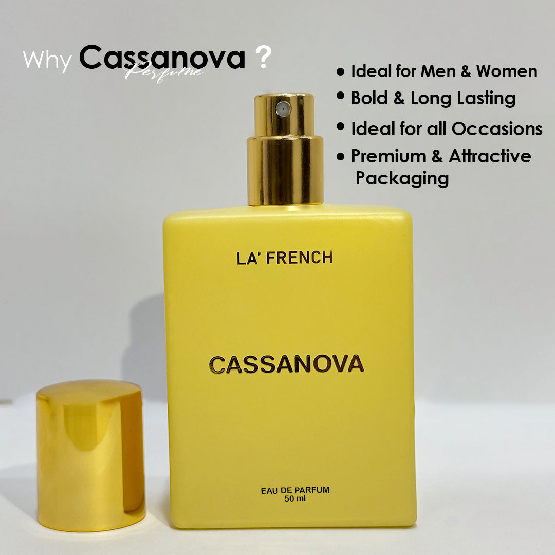 Cassanova Perfume for Men and Women 50ml