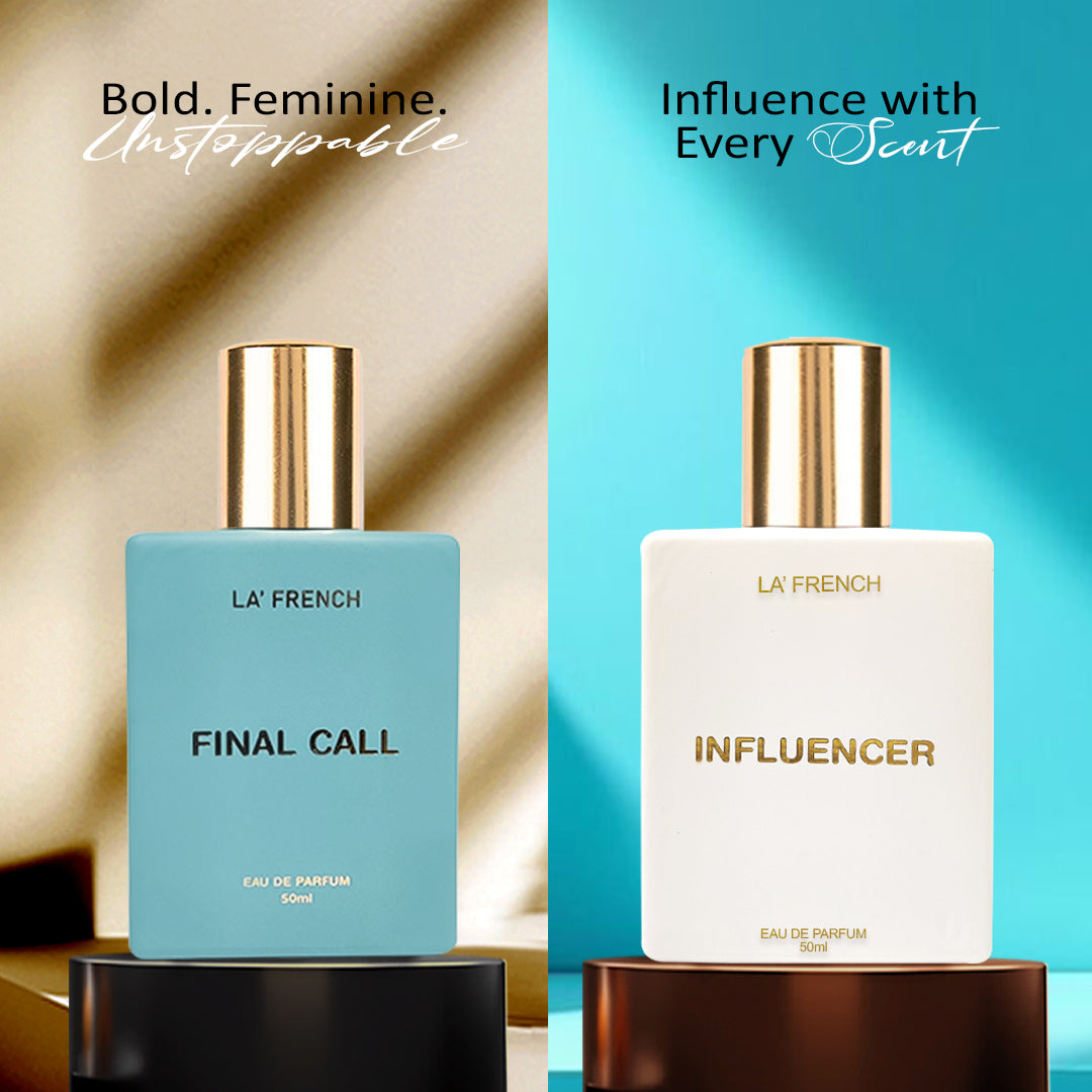 Influencer & Final Call Women Perfume Gift Set 50ml X 2 Pcs
