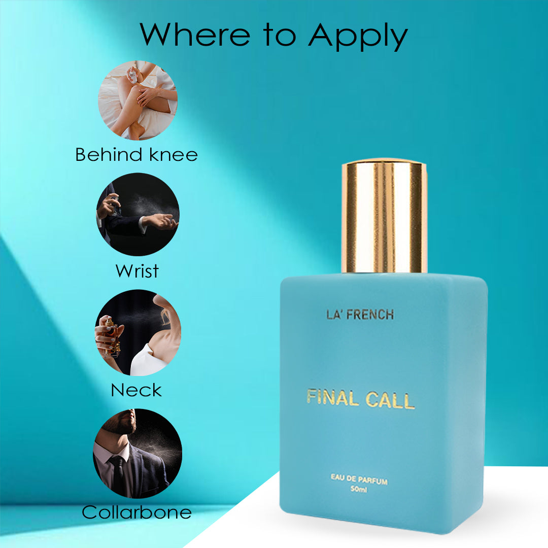 Final Call Perfume for Men and Women - 50ml