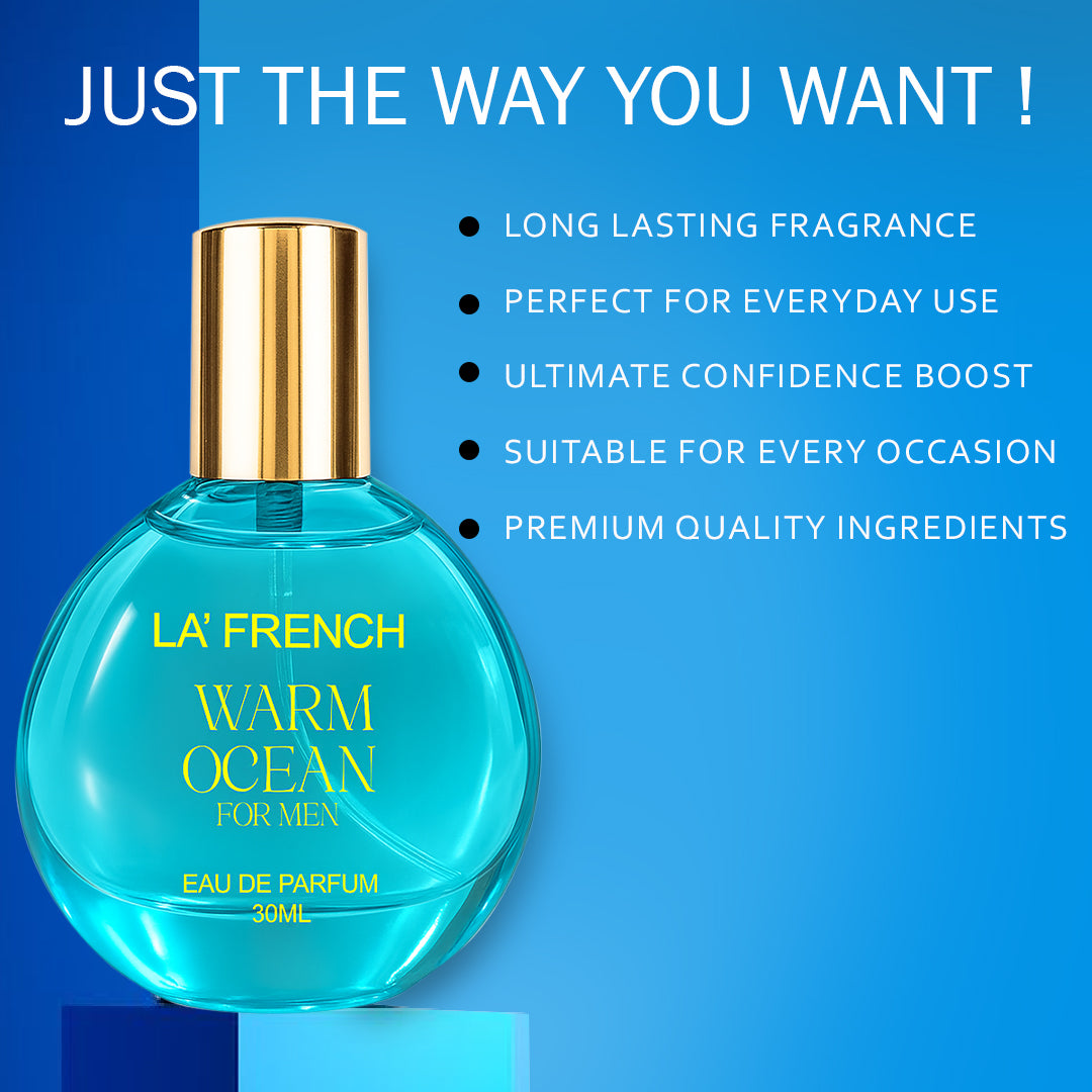 Warm Ocean Perfume for Men – 30ml