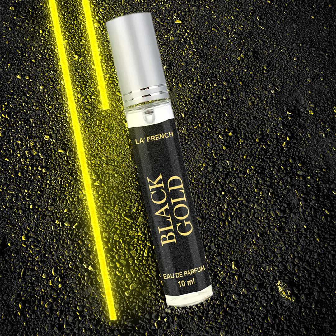 Black Gold Perfume For Men 10 ml | Eau De Parfum | Luxurious Scent| (Pack Of 1)