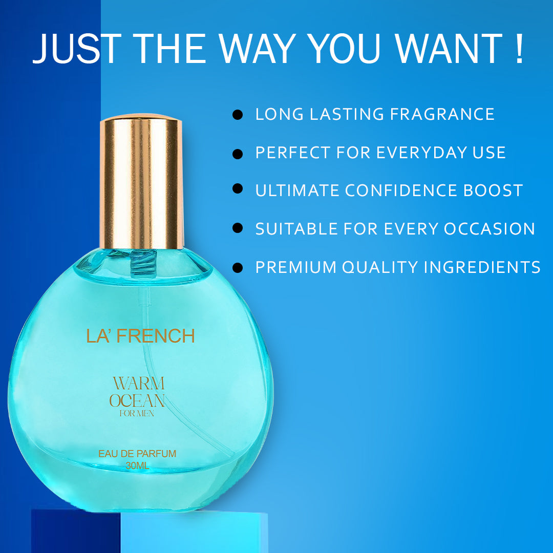 Warm Ocean Perfume for Men – 30ml