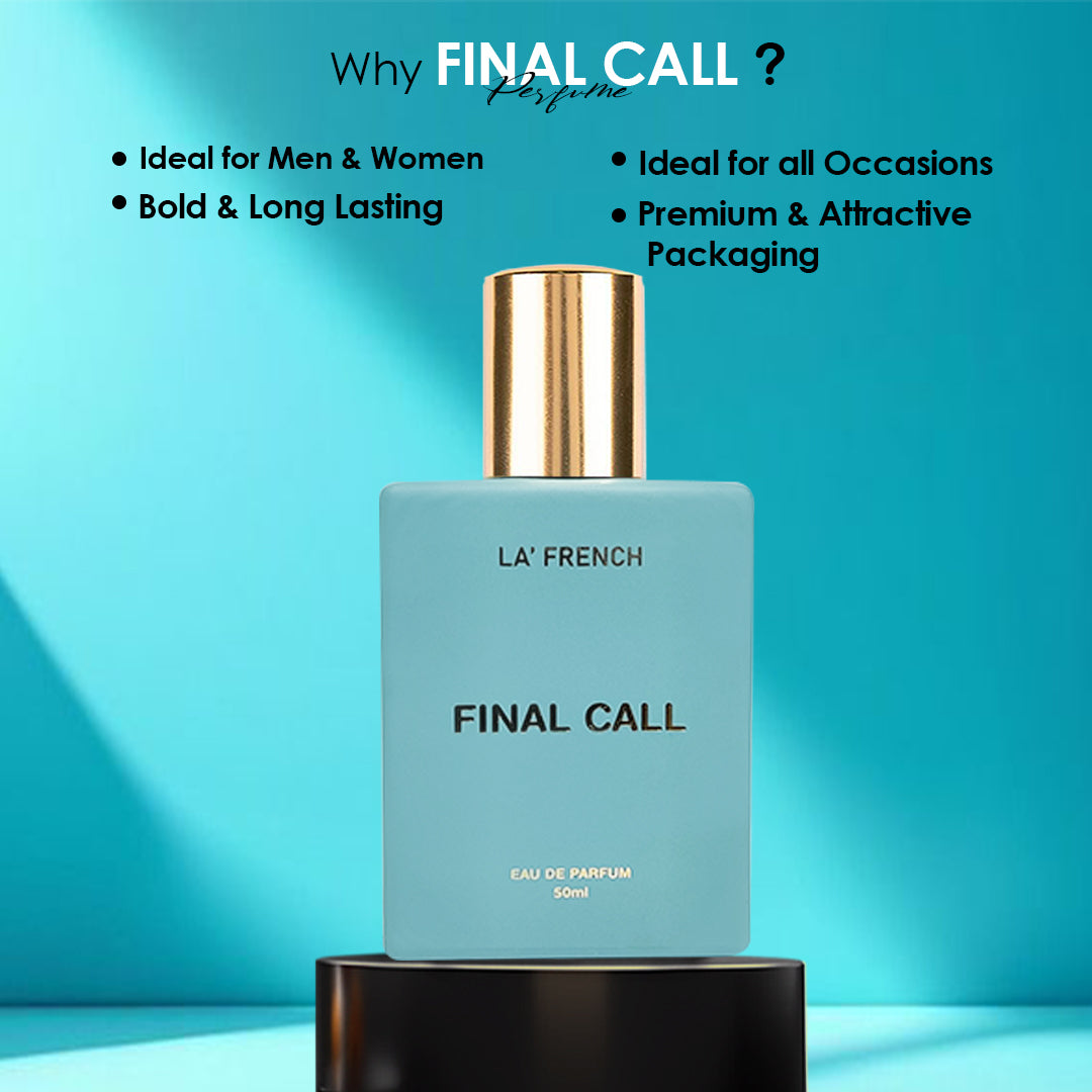 Final Call Perfume for Men and Women - 50ml