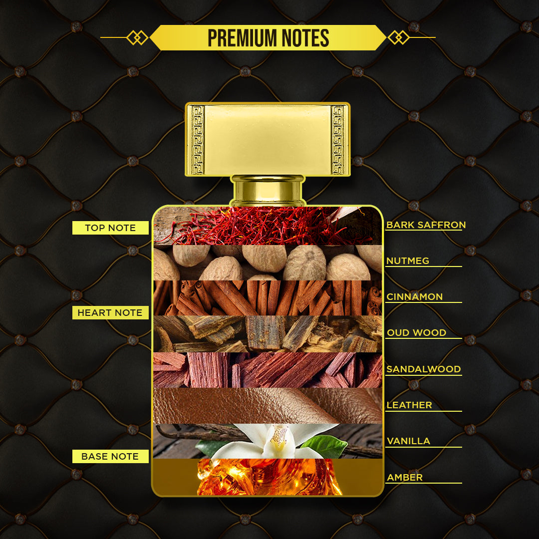 LF Oud Woody Perfume For Men Blended - 100ml