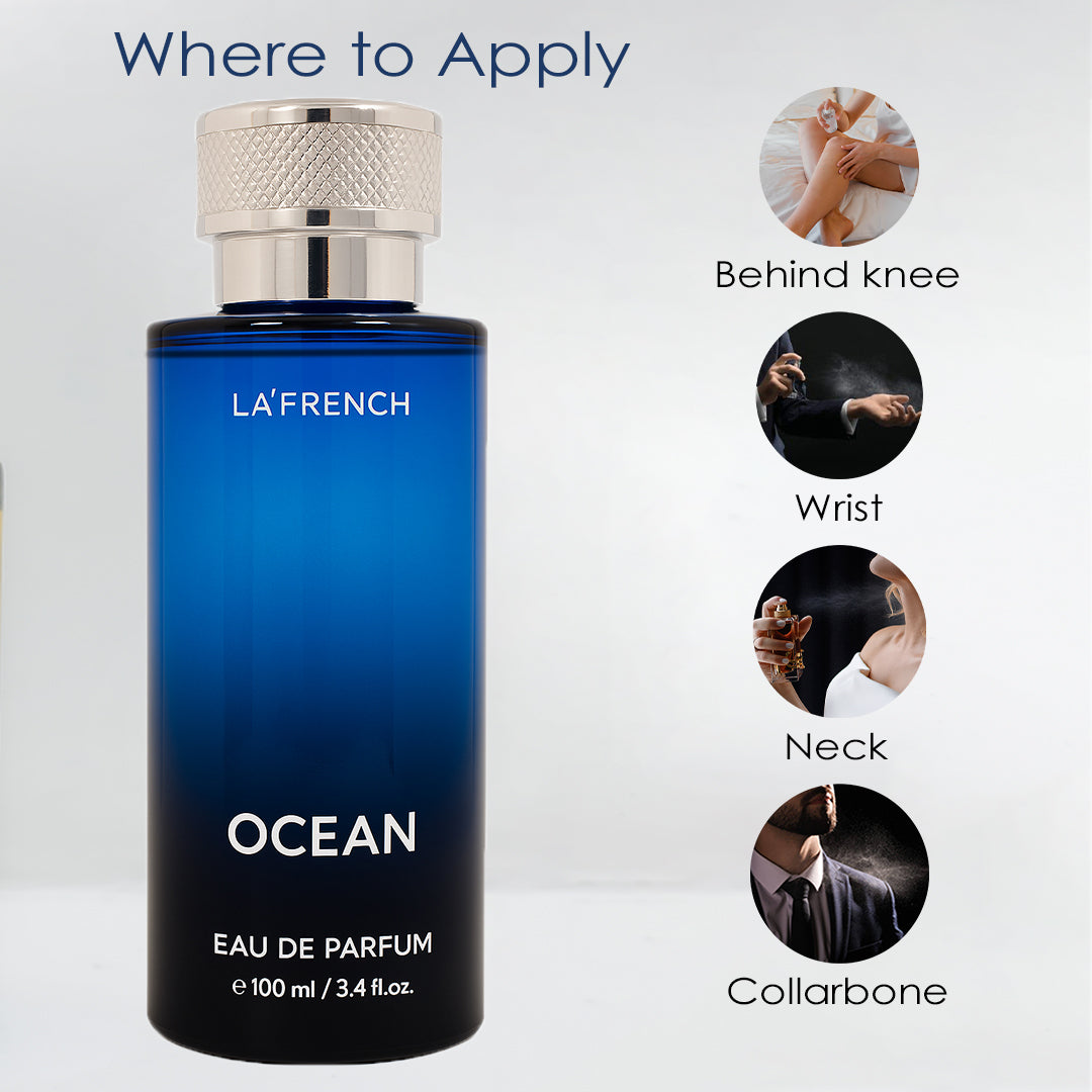 Ocean Eau De Parfum for Men and Women - 100ml