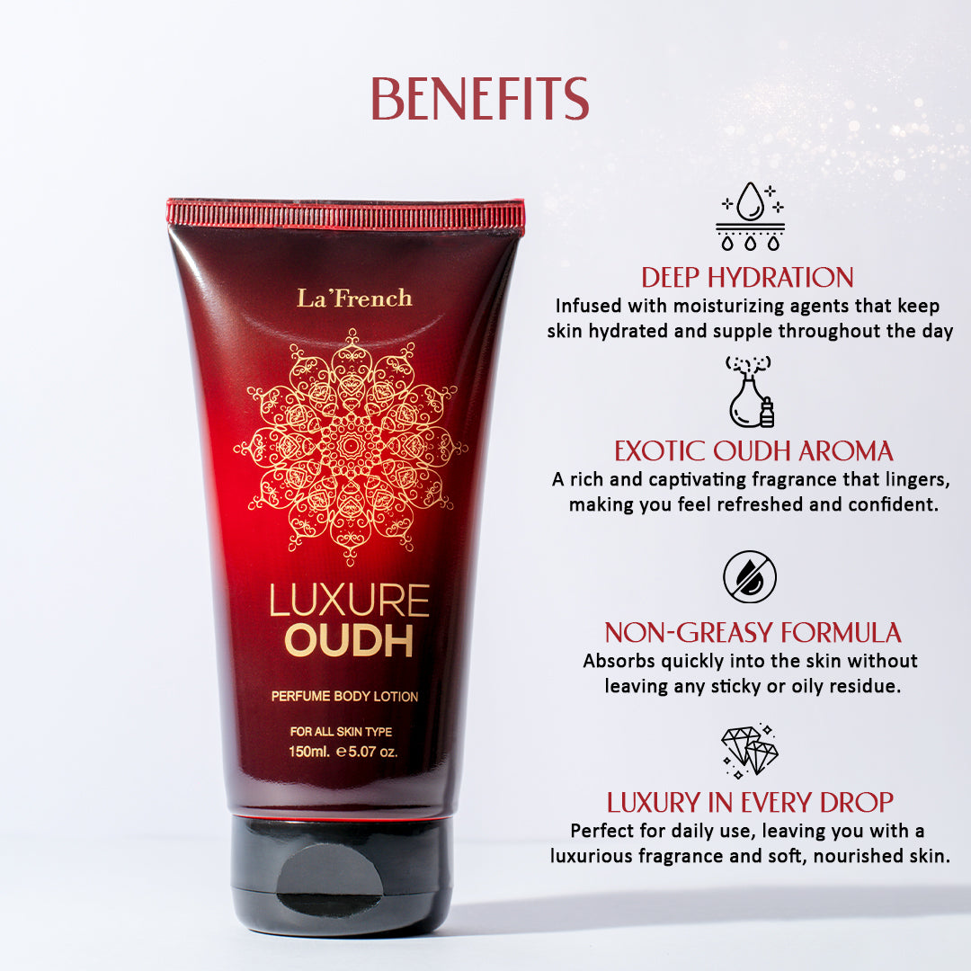 Luxure Oudh Perfume Body Lotion