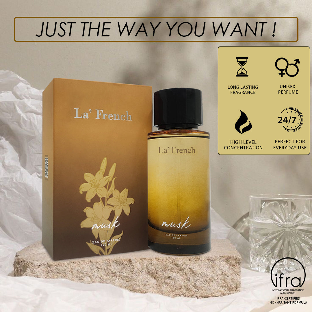 Musk Perfume for Men & Women - 100ml
