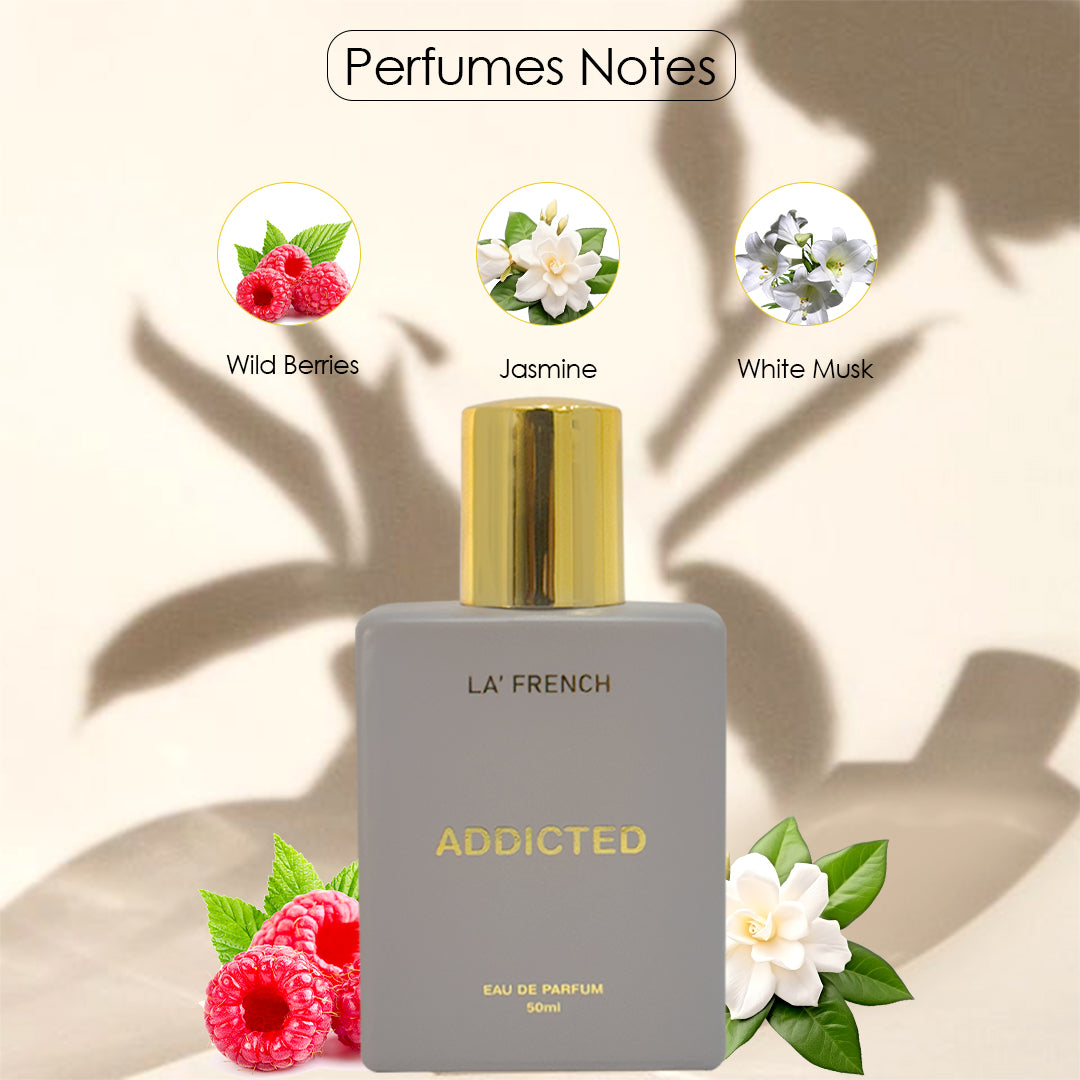 Addicted perfume for Men and Women - 50ml