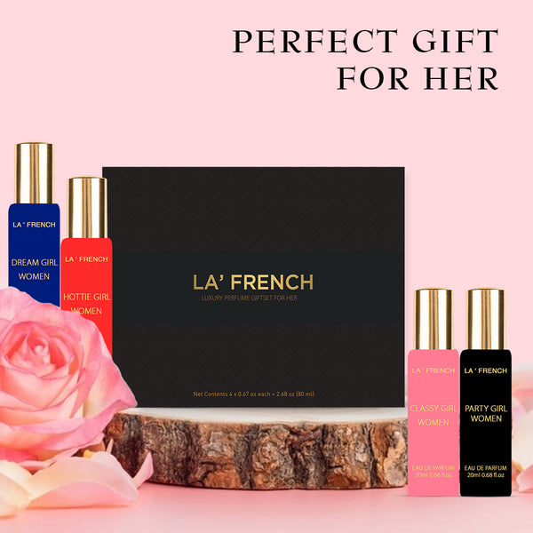 Buy Luxury Perfume Gift Set For Her 4x20 ML La French