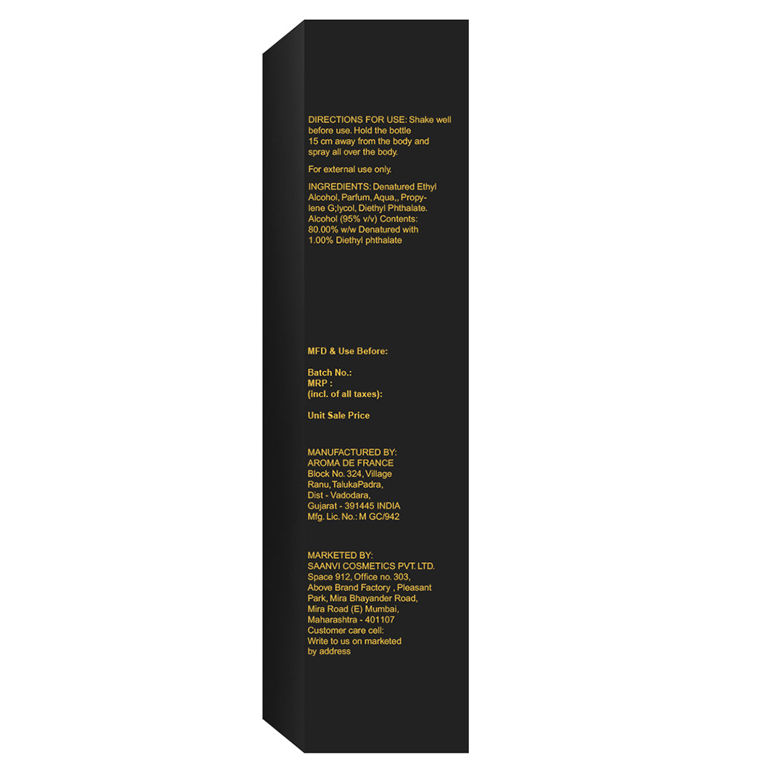 Luxure Oudh Perfume Scent For Men 10ml (Pack Of 1)