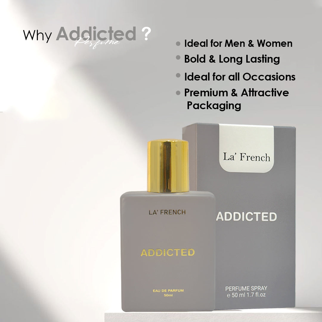 Addicted perfume for Men and Women - 50ml
