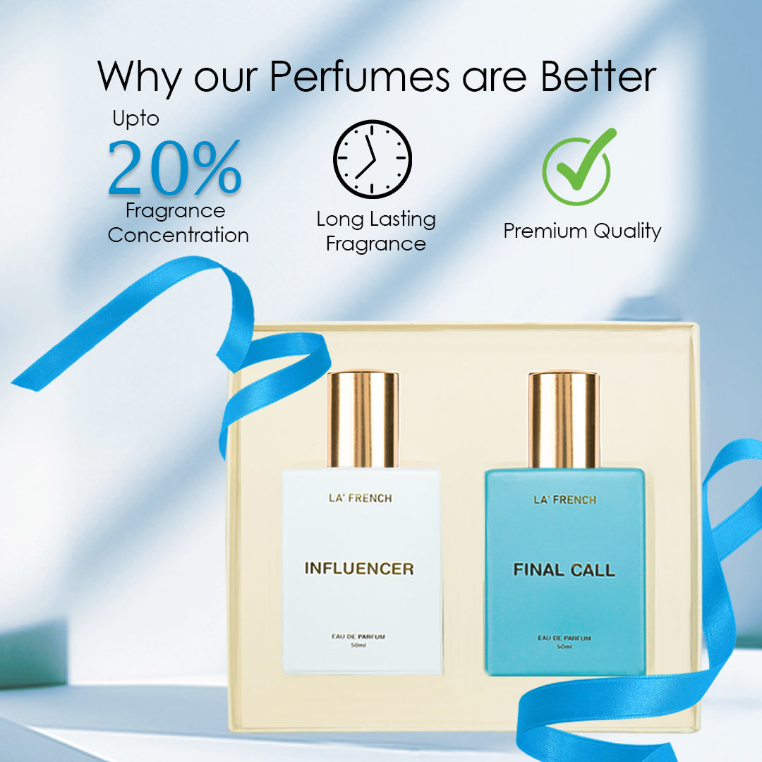 Influencer & Final Call Women Perfume Gift Set 50ml X 2 Pcs
