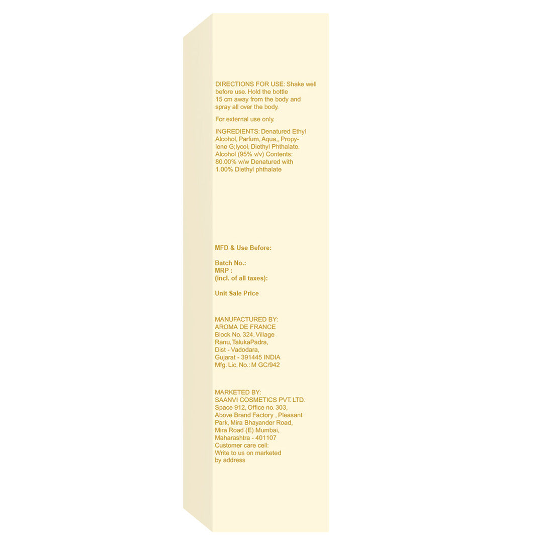 Romance Oud Perfume for Men 10 ml