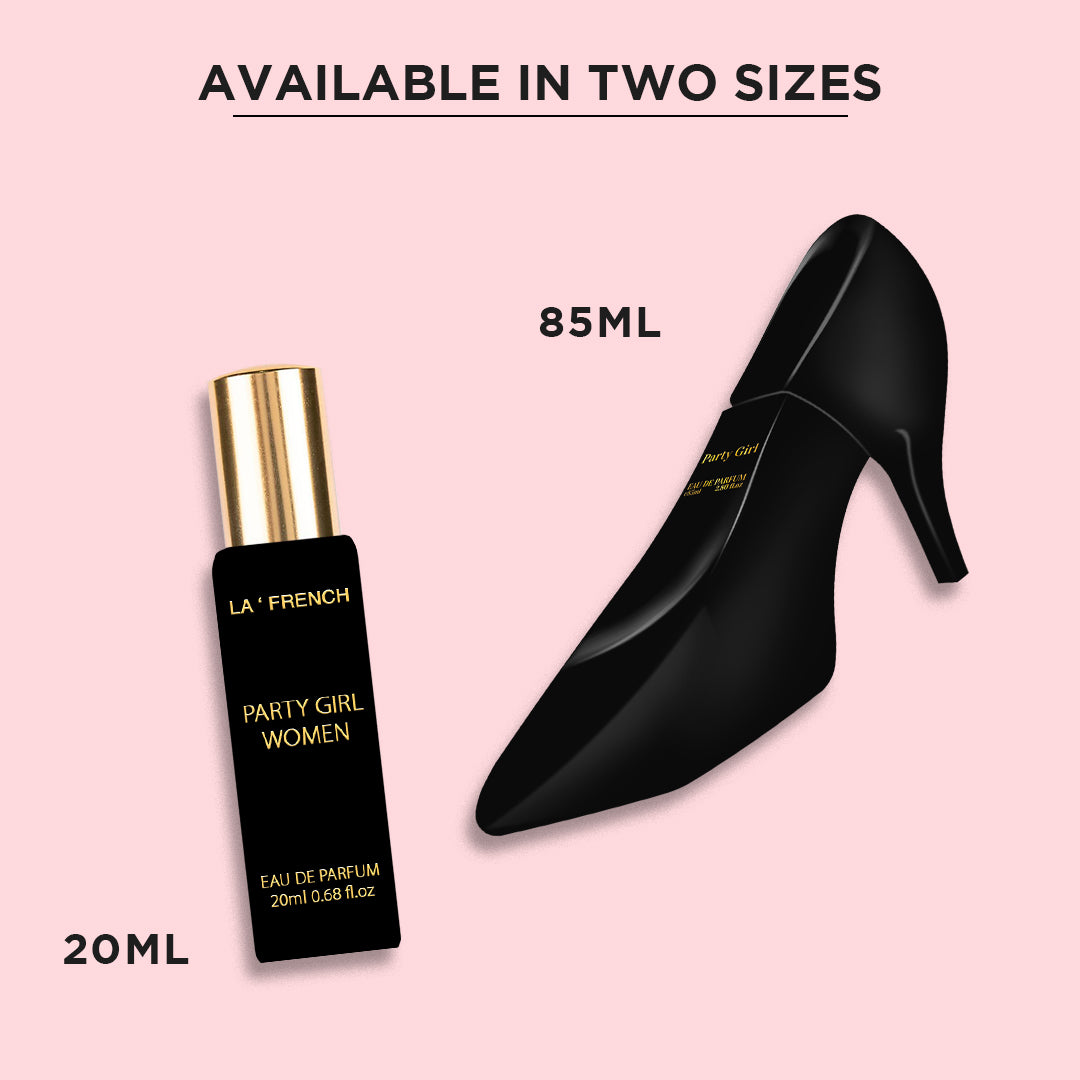 Luxury Perfume Gift Set For Her 4x20ml - Party Girl | Classy Girl | Hottie Girl | Dream Girl
