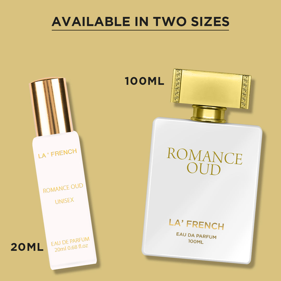 LF Oudh Perfume Gift Set 4x20ml - Adventure Oud | Romance Oud | Al Hisan | Oud Woody