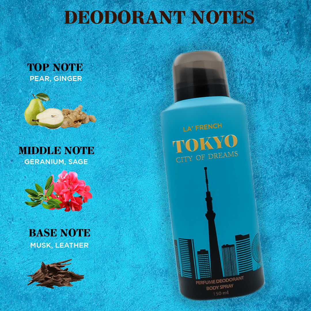 Tokyo Combo Deodorant Perfume - 150 ml