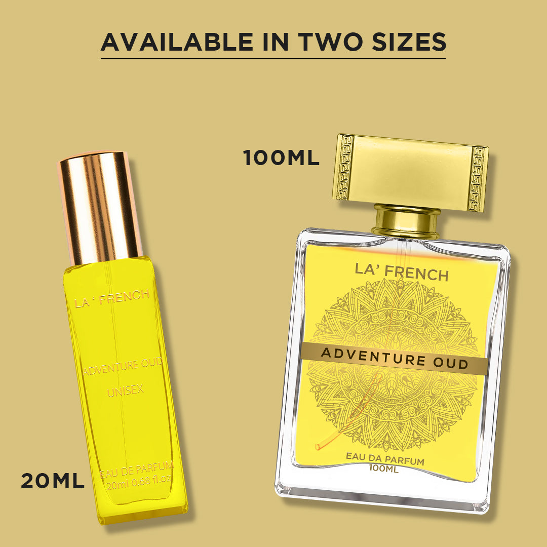 LF Oudh Perfume Gift Set 4x20ml - Adventure Oud | Romance Oud | Al Hisan | Oud Woody