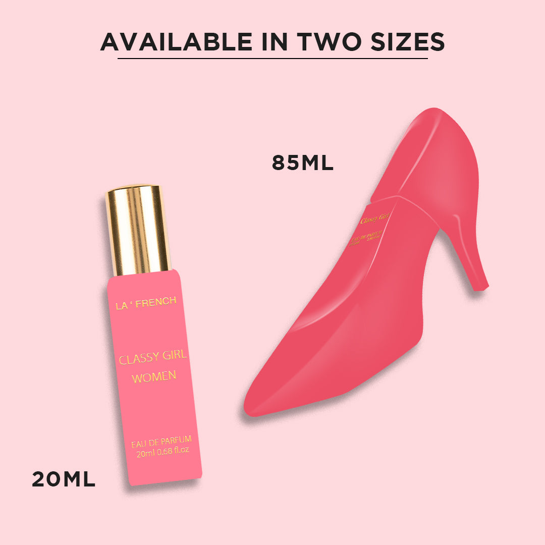 Luxury Perfume Gift Set For Her 4x20ml - Party Girl | Classy Girl | Hottie Girl | Dream Girl