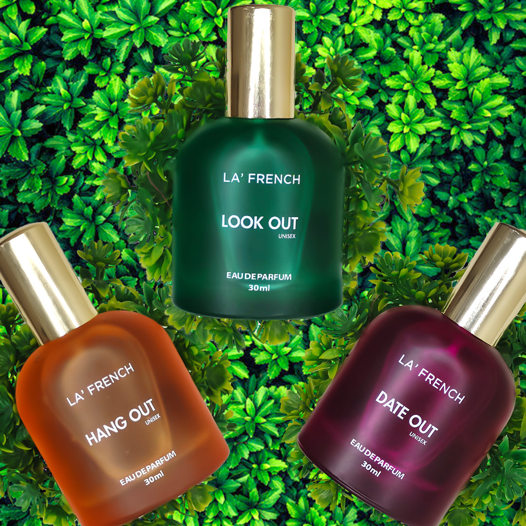 Perfume Gift Set for Men & Women 3x30ml - Hang Out | Look Out | Date Out