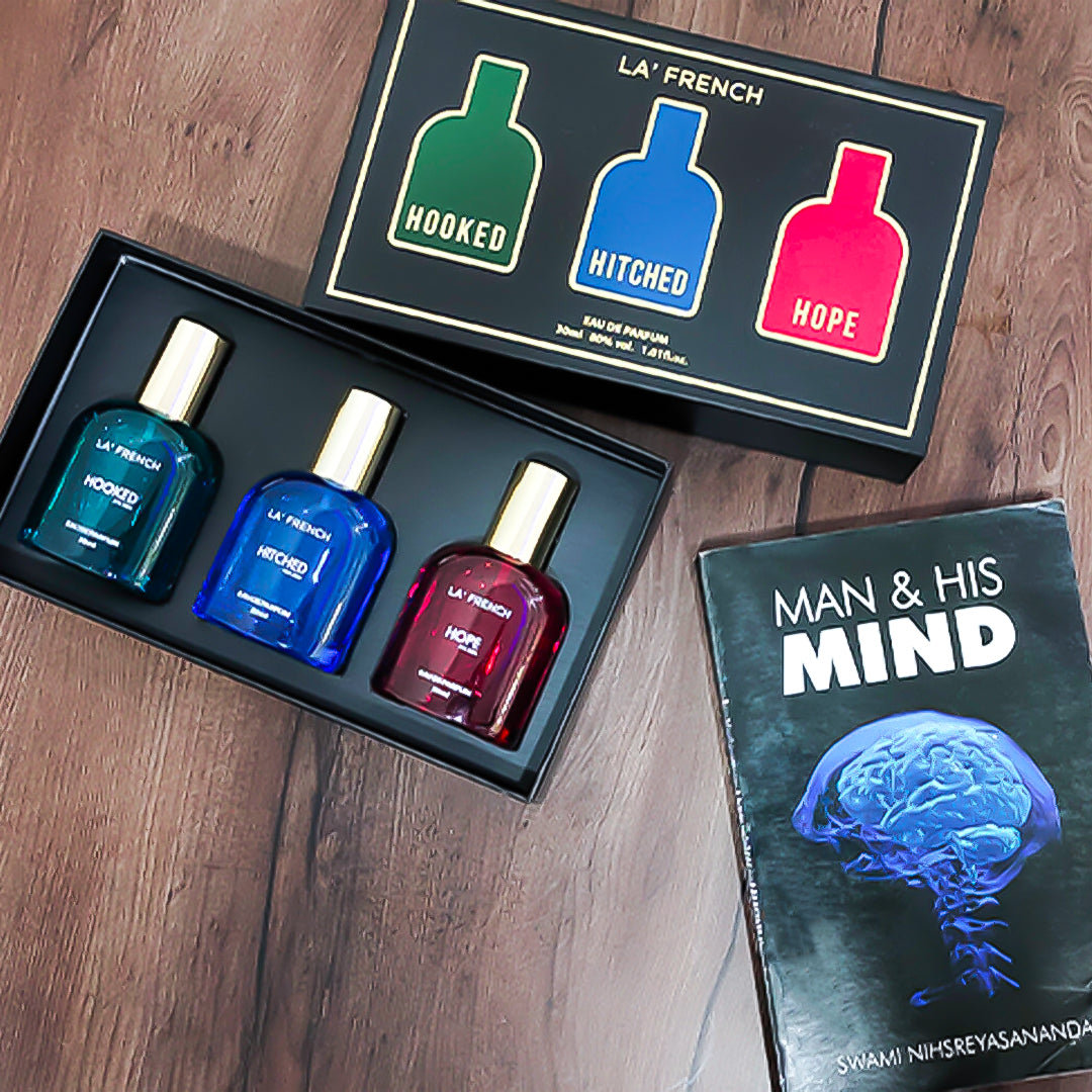 Perfume Gift Set for Men 3x30ml - Hitched | Hooked | Hope