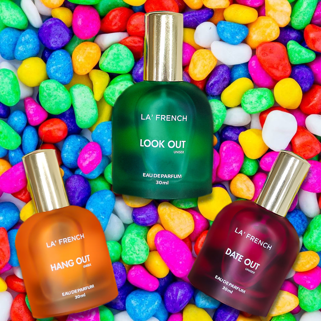 Perfume Gift Set for Men & Women 3x30ml - Hang Out | Look Out | Date Out