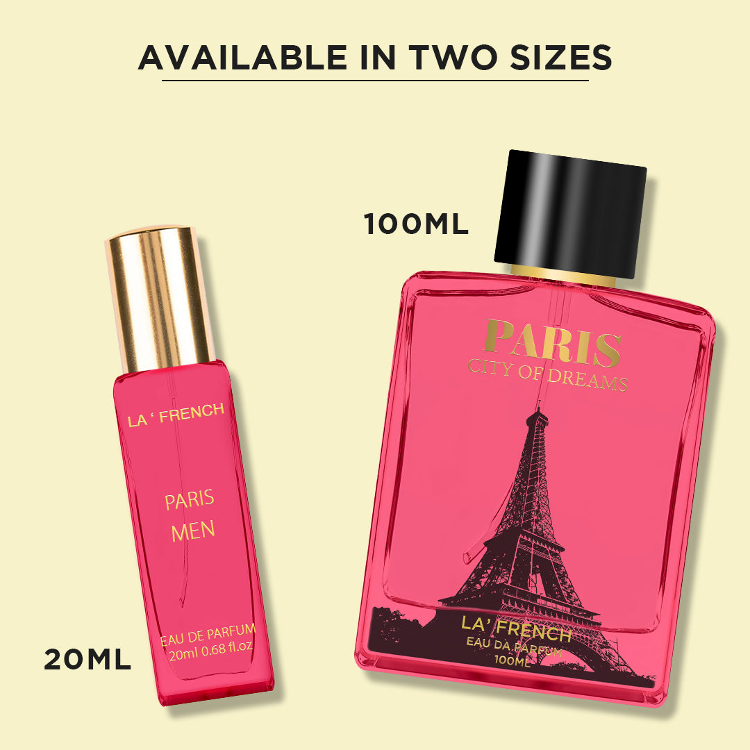 LF City of Dream Luxury Perfume Gift For Men Set 4x20ml - Tokyo | Rio | New York | Paris