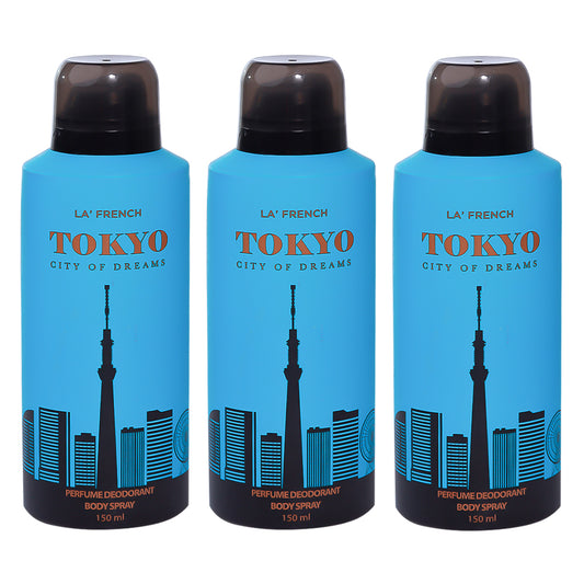 Tokyo Combo Pack Of 3 Deodorant Perfume