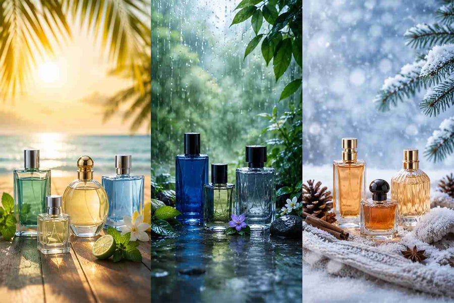 How Climate Affects Your Perfume and What to Wear in Summer, Monsoon & Winter