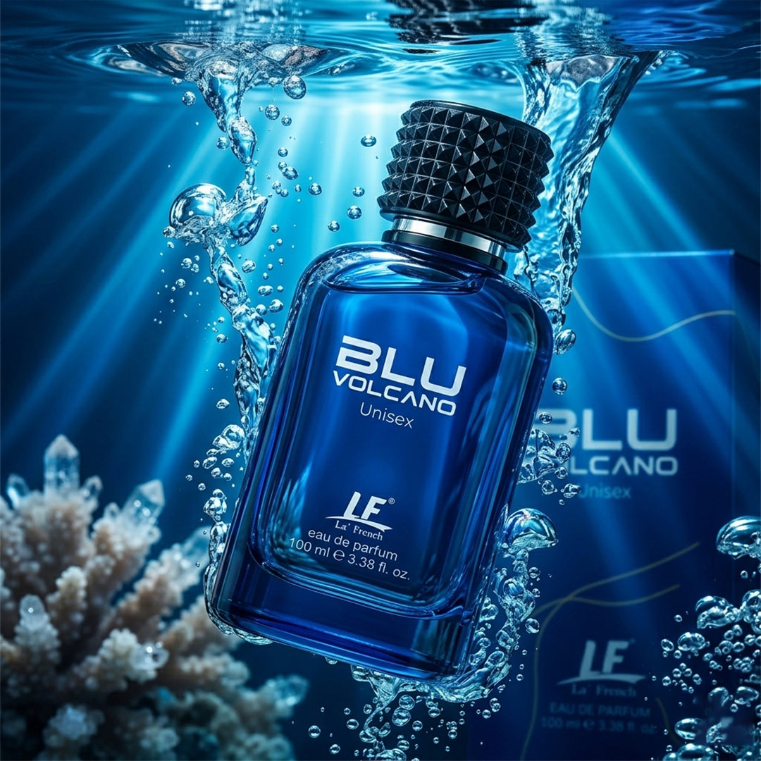 La French Blu Volcano Unisex Perfume 100ml | Long Lasting Premium EDP for Men & Women