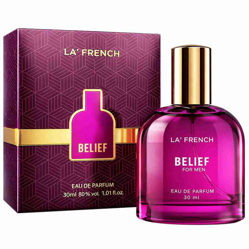 La French Belief Perfume Scent For Men - 30ml