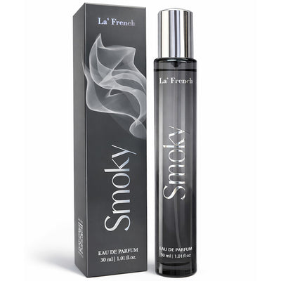 La French Smoky Perfume 30ml | Long Lasting Smoky Woody Spicy Fragrance for Men & Women | Premium Unisex Eau De Parfum | Dark & Intense Signature Scent