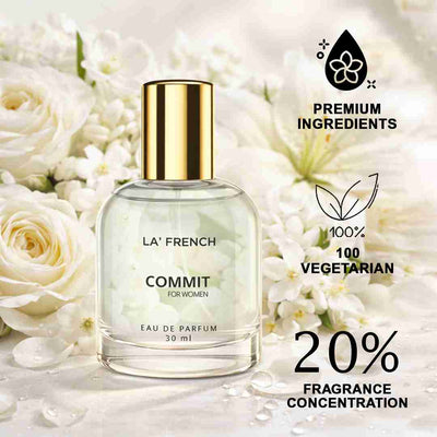 La French Commit Perfume Scent For Women - 30ml - hover