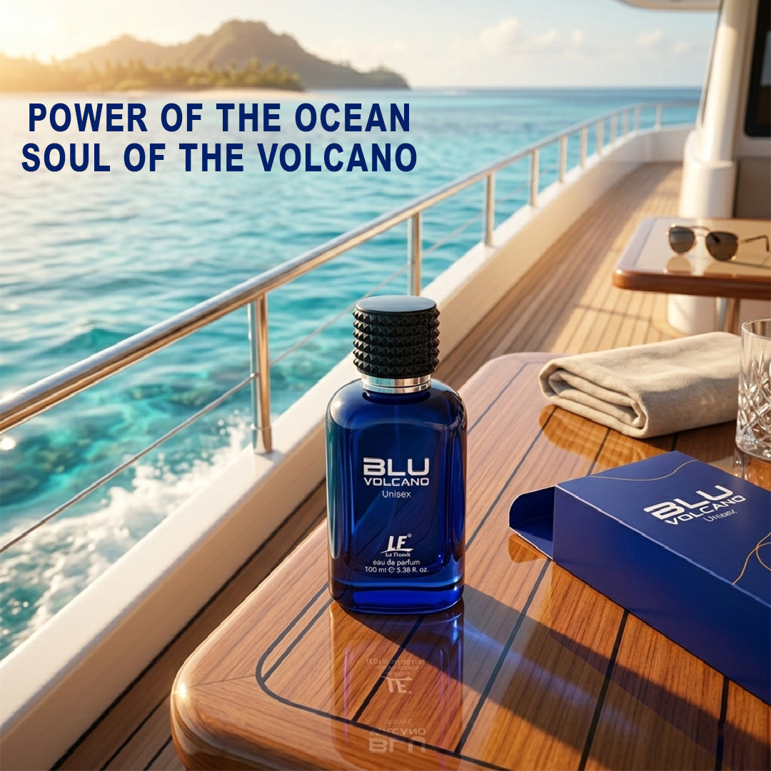 La French Blu Volcano Unisex Perfume 100ml | Long Lasting Premium EDP for Men & Women
