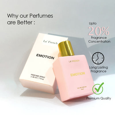 La French Emotion Perfume for Men and  Women 50ml - hover