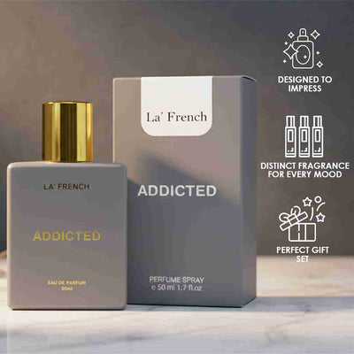 La French Addicted perfume for Men and Women - 50ml - hover
